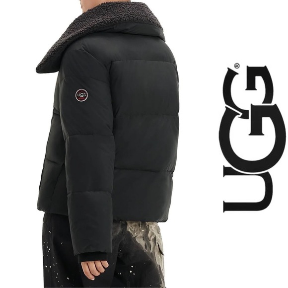 UGG Patricia Faux Shearling Lined Puffer rain snow resistant Jacket*NWT - Picture 4 of 7